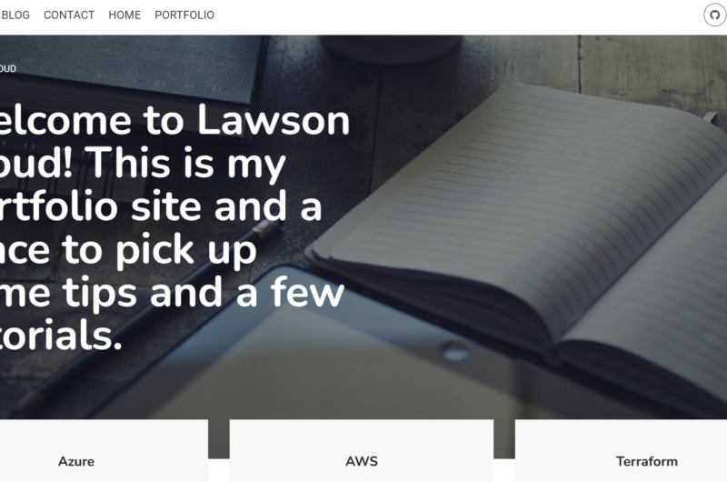 Home Page of the LawsonCloud site